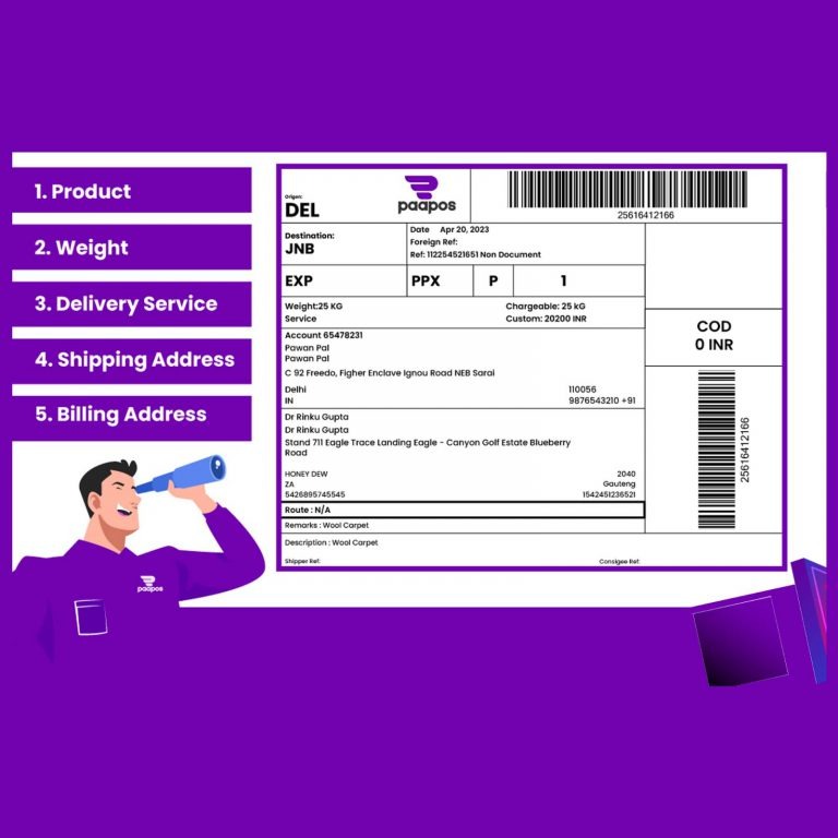 Importance of Shipping Label in International Shipping