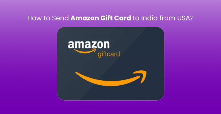 How to Send Amazon Gift Card to India from USA?